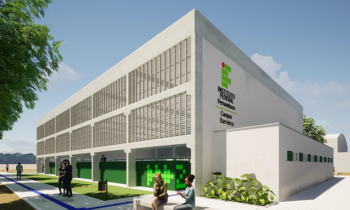 Projeto da quadra poliesportiva do IFPE Campus Barreiros