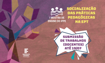 I MOSTRA DE ENSINO DO IFPE - Submiss&atilde;o de Trabalhos Docentes