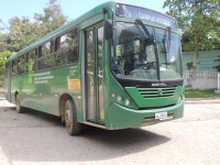 ônibus escolar Imagem do ônibus do Campus Vitória de Santo Antão